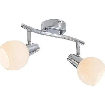 Bodové svítidlo LED Bodové svítidlo DOXY 2xE14/4W/230V lesklý chrom