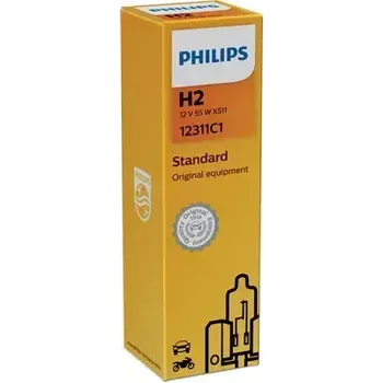 Povinná bezpečnostní výbava PHILIPS Žárovka H2 12V 55W X511 PHI 12311C1