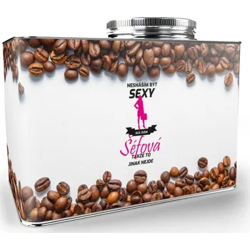 Káva Sablio Dárková káva Nesnáším být sexy, ale jsem šéfová - 250g