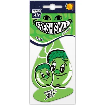 Vůně do auta POWER Air Fresh Smile Apple 1 ks KO FS-8