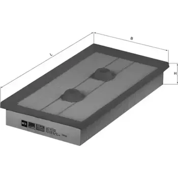 Vzduchový filtr MAHLE Vzduchový filtr MAO LX 1643