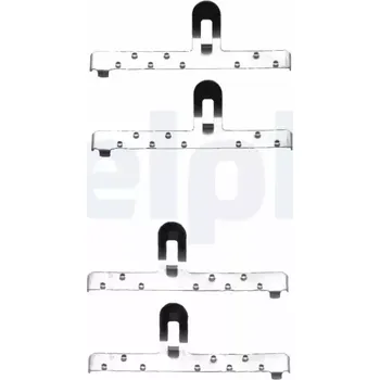 Přislušenství brzdového systému DELPHI Sada příslušenství obložení kotoučové brzdy DF LX0071
