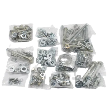 Sada nářadí Sada ZINKOVANÝCH šroubů a matic - Jawa 350 KÝVAČKA - (ampermetr v nádrži)