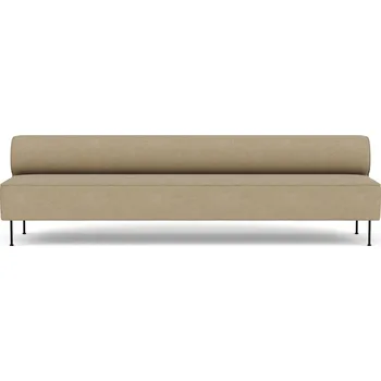 Pohovka Audo Copenhagen, Modulární pohovka Eave Bouclé na černých ocelových nožkách 280 cm béžová - Formadore