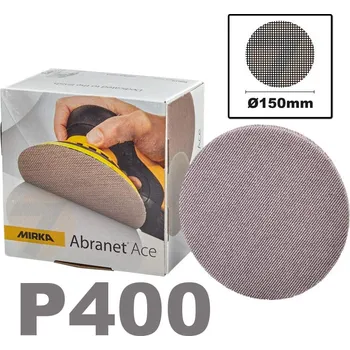 Brusný papír Mirka Abranet ACE Ø150mm P400