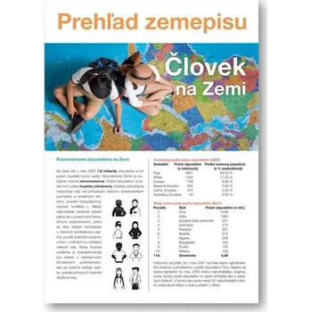 Cizojazyčná kniha Človek na Zemi Prehľad zemepisu