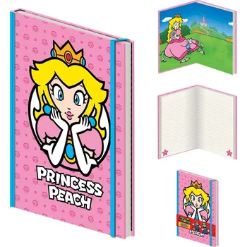 Blok Super Mario blok A5 premium (Peach)