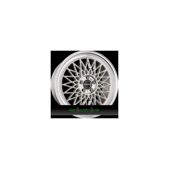 Alu kolo BORBET B 7x17 4x108 ET38.00 silver rim polished