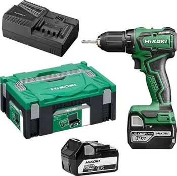 Aku bezuhlíkový vrtací šroubovák HiKOKI DS18DDWPZ 18V Li-ion, 55Nm, 2x5,0 Ah