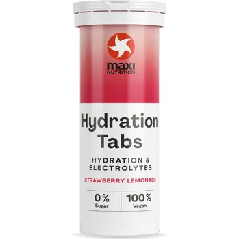 Nápoj pro sportovce Hydratační tablety s příchutí jahodové limonády 40 g