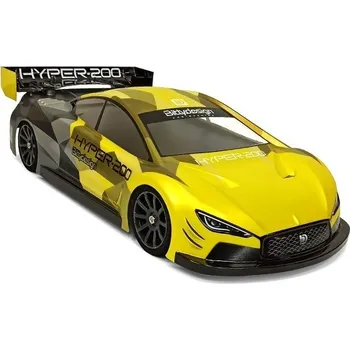RC náhradní díl Bittydesign (BDTC-200HYP) Karoserie čirá Bittydesign Hyper nitro (200mm) - lehká