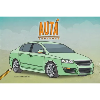 Kniha Kniha Autá SK verzia 24x16cm