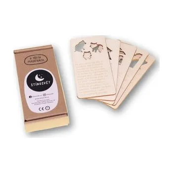 Pohádka O třech prasátkách Prosvěcovací kartičky