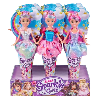 Panenka Sparkle Girlz - Víla jednorožec v kornoutku