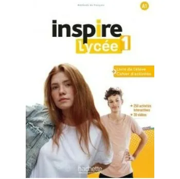 Francouzský jazyk Inspire Lycée 1 Elève + Cahier + Parcours
