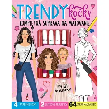 omalovánky Trendy kočky