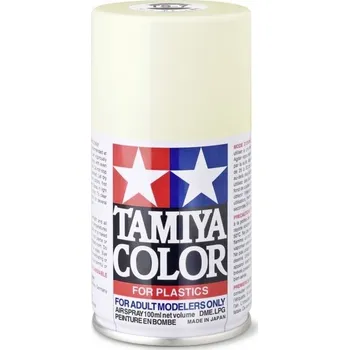 Barva ve spreji Tamiya (TS7) Tamiya barva ve spreji Racing White (100ml)