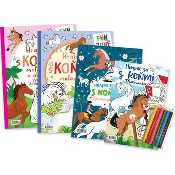 omalovánky Hrajme sa s koňmi