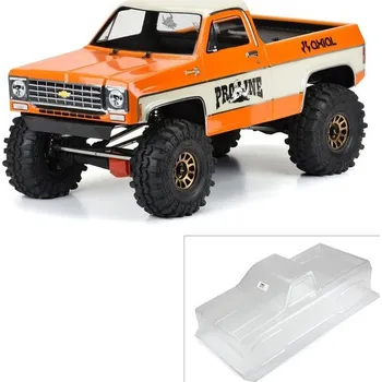 RC model auta Pro-Line (PRO359800) Karoserie 1:6 Chevrolet K-10 1978 čirá SCX6