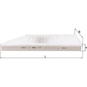 Kabinový filtr MAHLE Filtr - vzduch v interiéru MAO LA 57