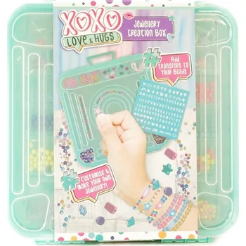 plyšák Sada XoXo na výrobu korálkových šperků