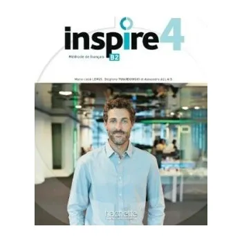 Francouzský jazyk Inspire 4 Livre d´élève + audio-vidéo + Parcours digital