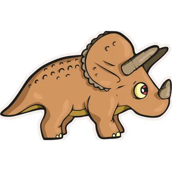 Dětsný nábytek Samolepka Dinopark Výška 35 cm