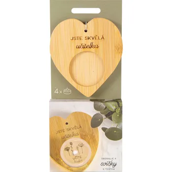 Party dekorace Svíčka s překvapením - Učitelka