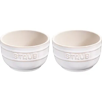 Staub, Zapekacie misky XS-Minis 200 ml slonová kost 2 ks - Formadore