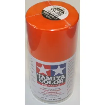 Barva ve spreji Tamiya (TS98) Tamiya barva ve spreji Pure Orange (100ml)