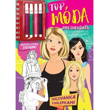 Cizojazyčná kniha Top móda pre dievčatá