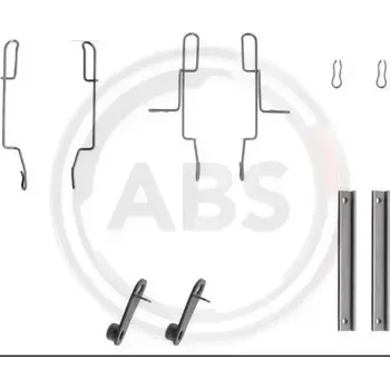 Přislušenství brzdového systému A.B.S. Sada příslušenství obložení kotoučové brzdy ABS 1147Q