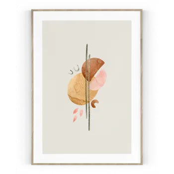 Plakát Plakát / Obraz Modern A4 - 21 x 29,7 cm Tiskové plátno