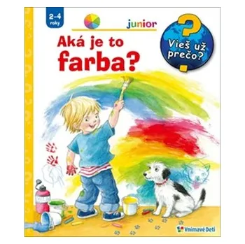 Cizojazyčná kniha Aká je to farba?