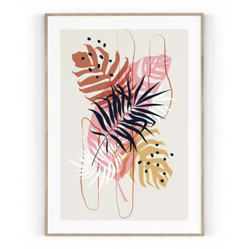 Plakát Plakát / Obraz Minimal A4 - 21 x 29,7 cm Pololesklý saténový papír Bez okraje