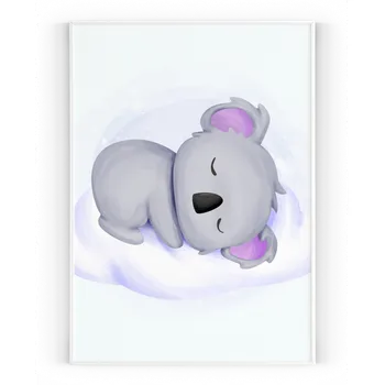 Plakát Plakát / Obraz Koala Pololesklý saténový papír A4 - 21 x 29,7 cm
