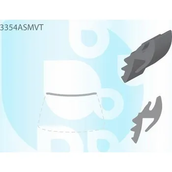 Autosklo PILKINGTON Vrchní bauset (lišta) čelního okna AS 3354ASMVT