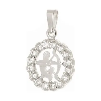 Přívěsek Stříbrný přívěšek znamení střelec STRZ1202STRF