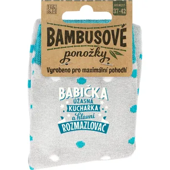 Party dekorace Ponožky - Babička