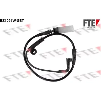 Brzdová destička FTE Výstražný kontakt opotřebení obložení FTE BZ1091W-SET
