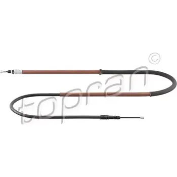 Lanko parkovací brzdy TOPRAN Tažné lanko parkovací brzdy TPR 723 584
