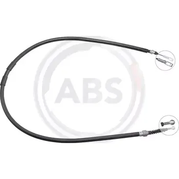Lanko parkovací brzdy A.B.S. Tažné lanko - parkovací brzda ABS K17556