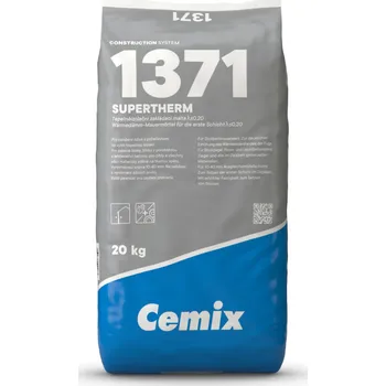 malta Cemix Malta zakládací Supertherm 1371 tepelněizolační 20 kg