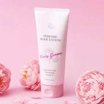 B.O.M. - Peony Garden Perfume Body Lotion - Parfemovaný tělový krém s vůní svěžích pivoněk - 200 ml