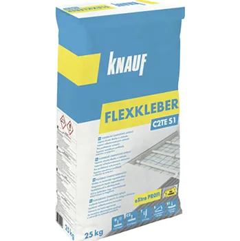 Průmyslové lepidlo Knauf Lepidlo flexibilní Flexkleber (C2TE S1) 25 kg