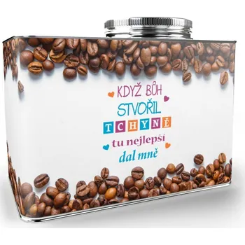 Káva Sablio Dárková káva Když Bůh stvořil tchyně tu nejlepší dal mně - 250g