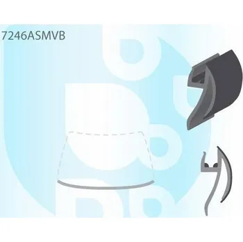 Autosklo PILKINGTON Bauset čelního okna - spodní lišta [98-] AS 7246ASMVB