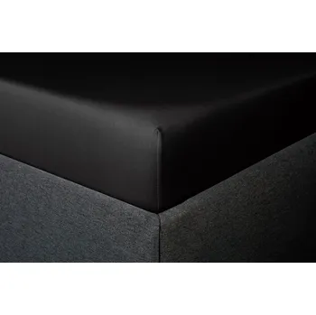 Prostěradlo Prostěradlo do dětské postýlky Klinmam Jersey, barva černá, 60x120 cm