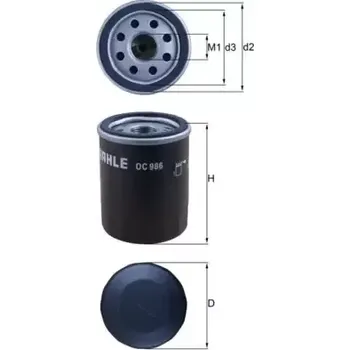 Olejový filtr MAHLE Olejový filtr MAO OC 986