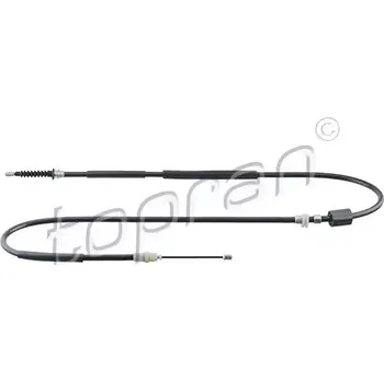 Lanko parkovací brzdy TOPRAN Tažné lanko parkovací brzdy TPR 302 070